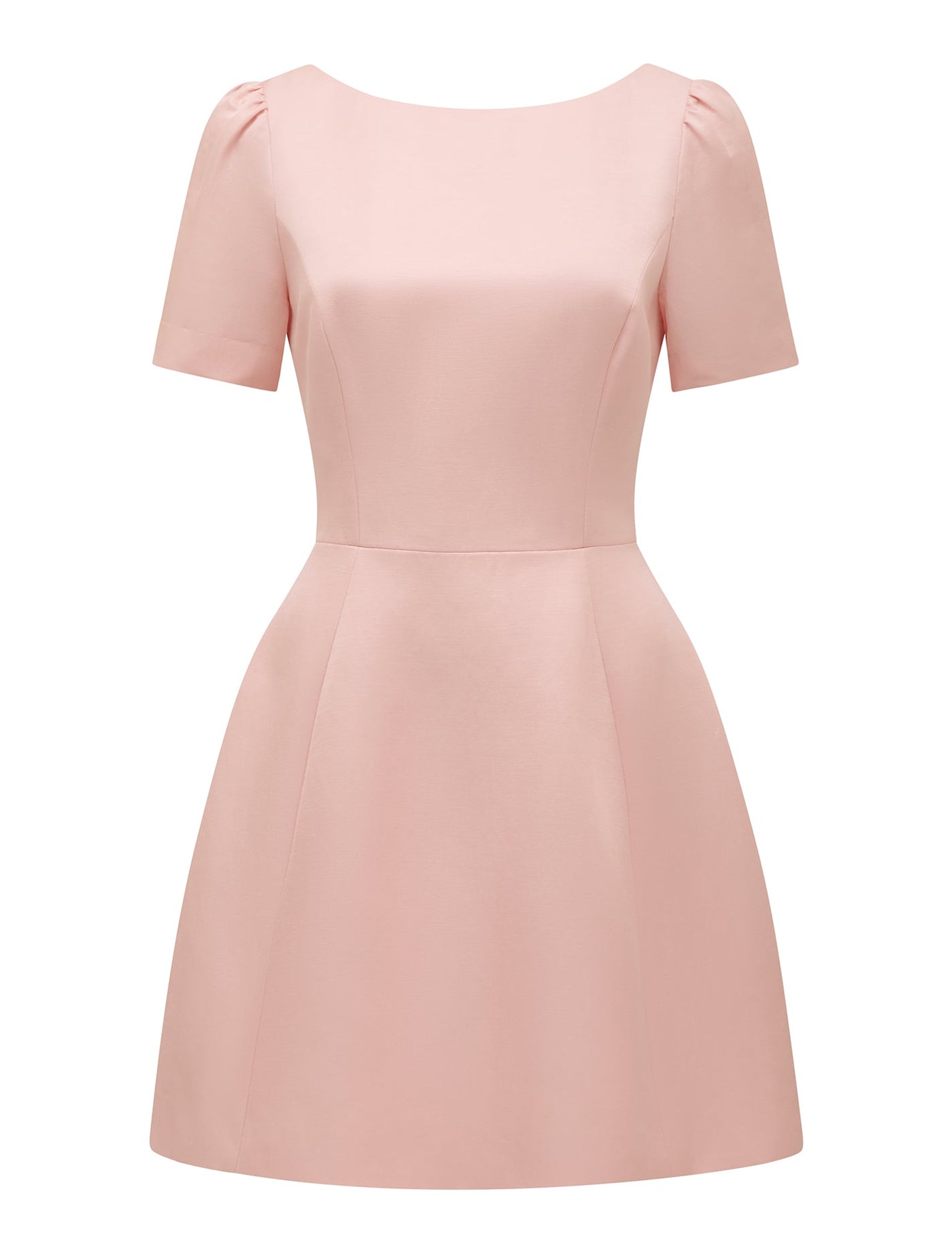 【未使用✨】SISMETRY back ribbon puff dress Cindy Bow Front Mini Dress - The Loop