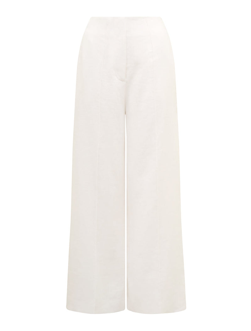 Posey Petite Linen Wide Leg Pants Forever New