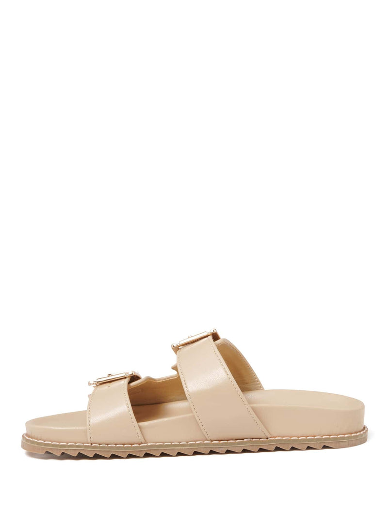 Zanah Buckle Flat Slide Forever New