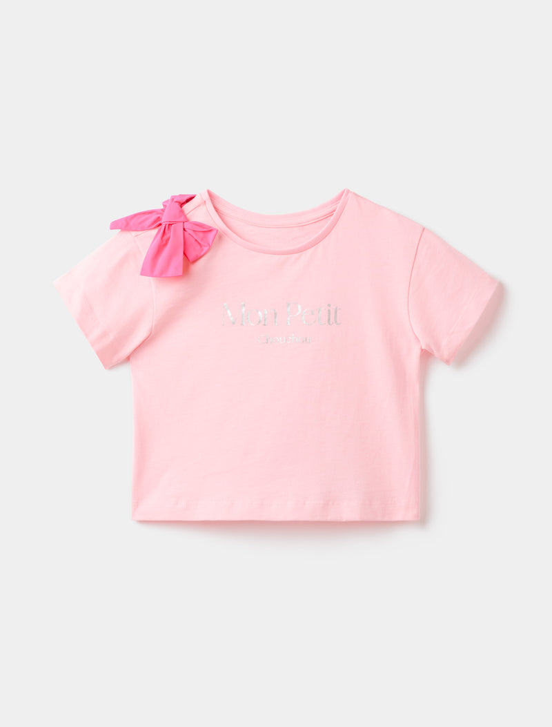 Blanche Bow Girls T-shirt
