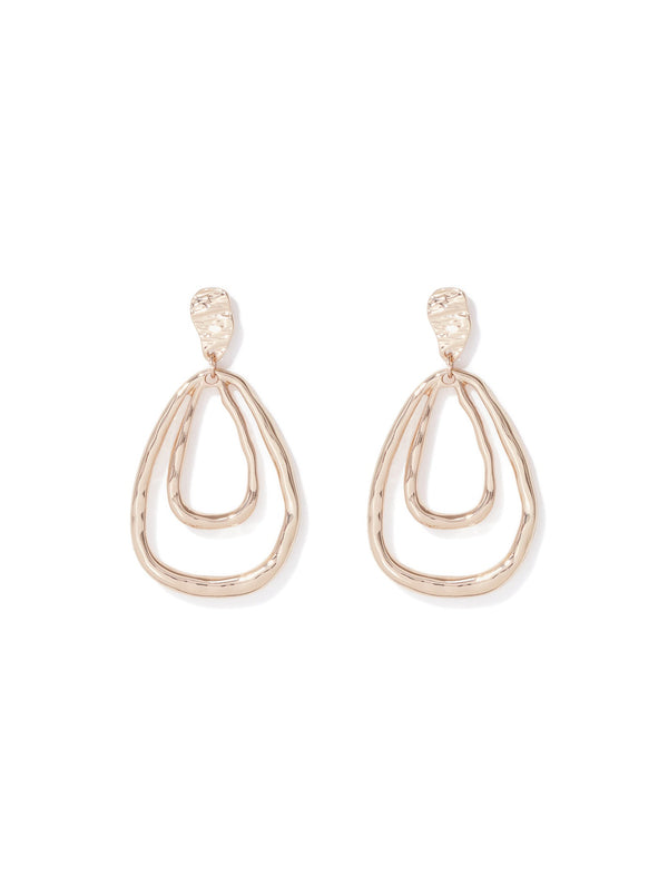 Tyra Texture Loop Earrings Forever New