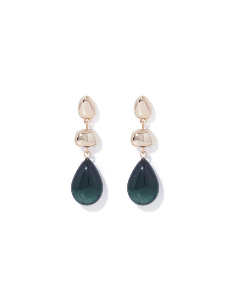 Tilda Teardrop Stone Earrings Forever New