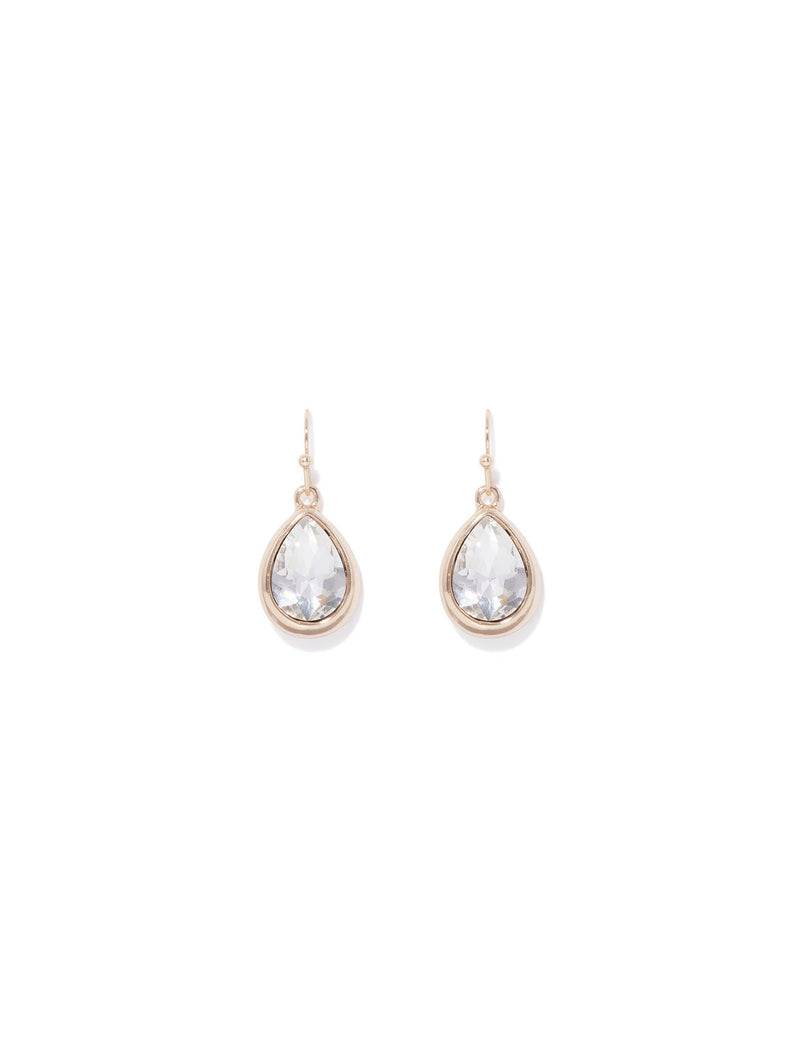 Goldie Glass Teardrop Earrings Forever New