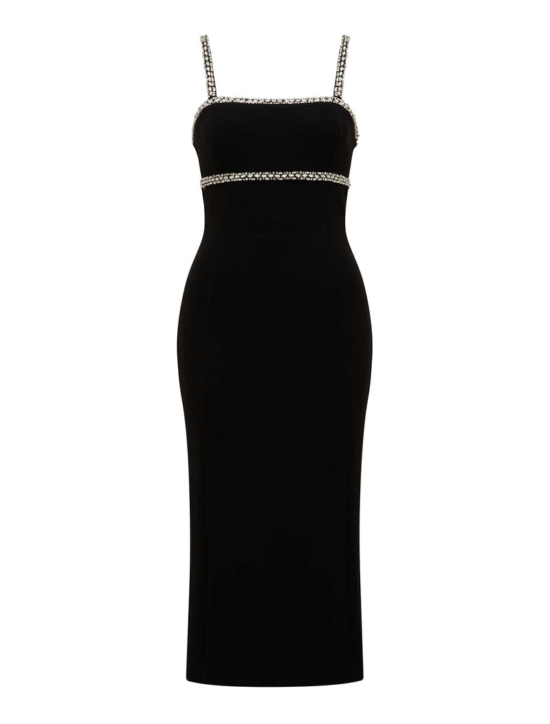 Tiana Embellished Bodycon Midi Dress Forever New