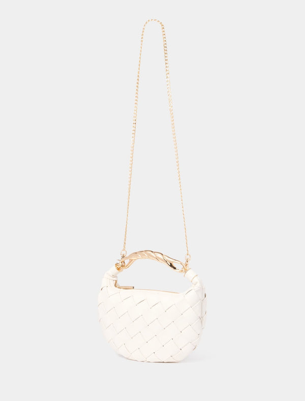 Willa Weave Metal Handle Bag Forever New