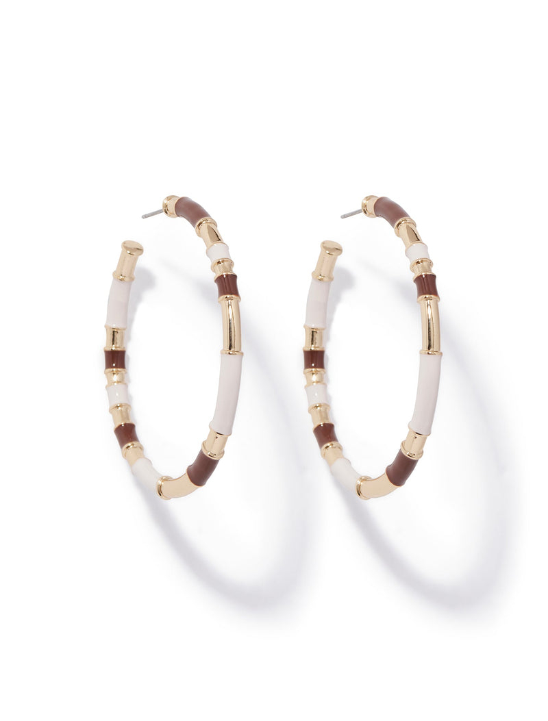 Maude Multi Woven Hoop Earrings Forever New