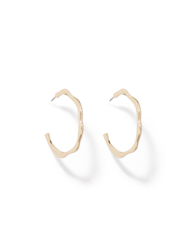 Rosalia Organic Hoop Earrings Forever New