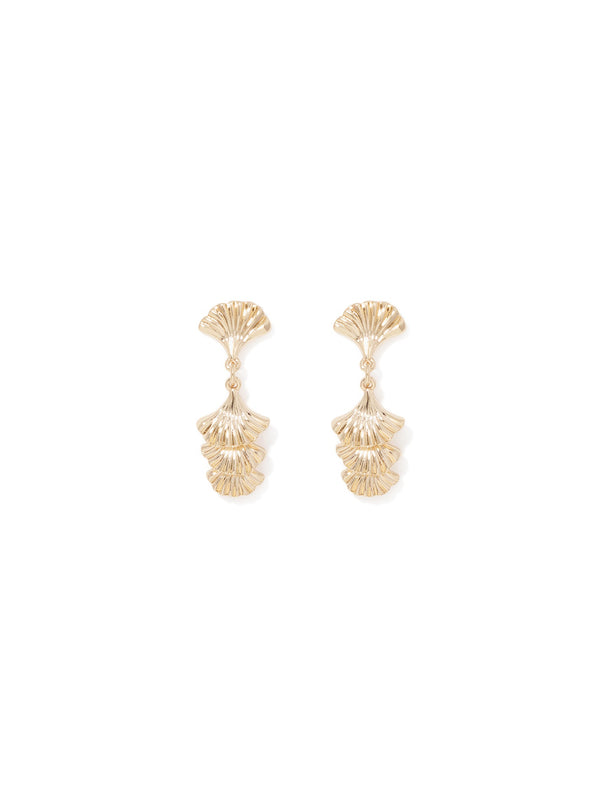 Silas Dainty Shell Drop Earrings Forever New