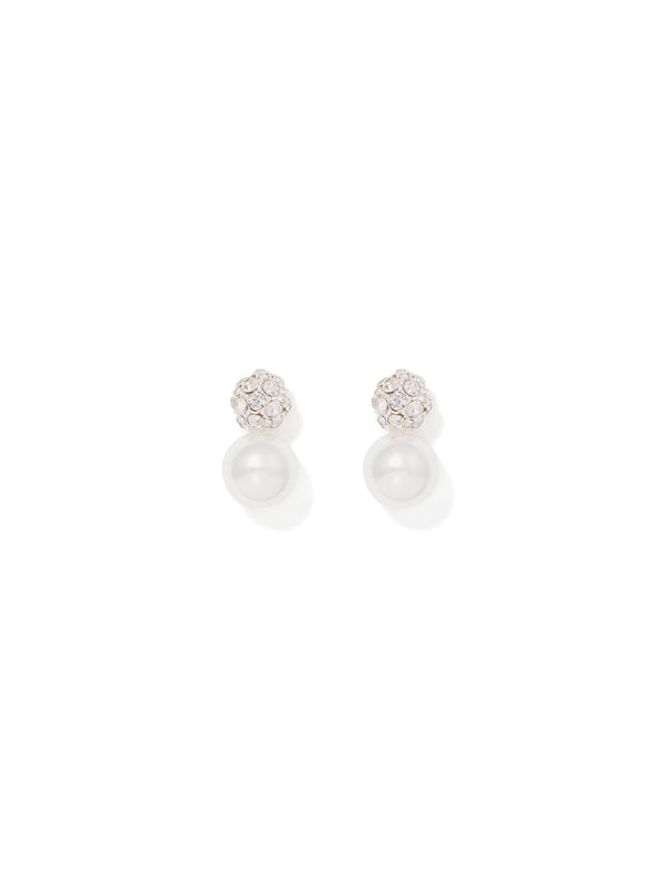 Sydney Pearl And Crystal Earrings Forever New