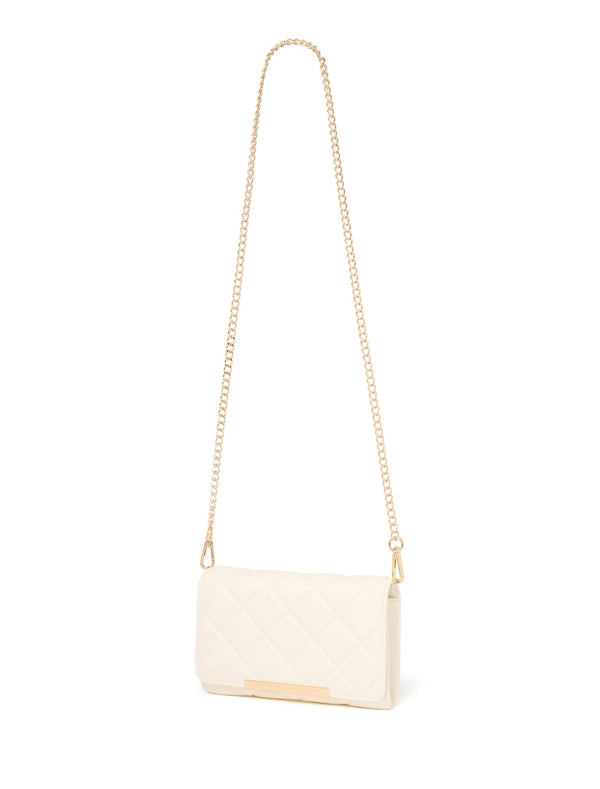 Mae Quilt Wallet Crossbody Bag Forever New