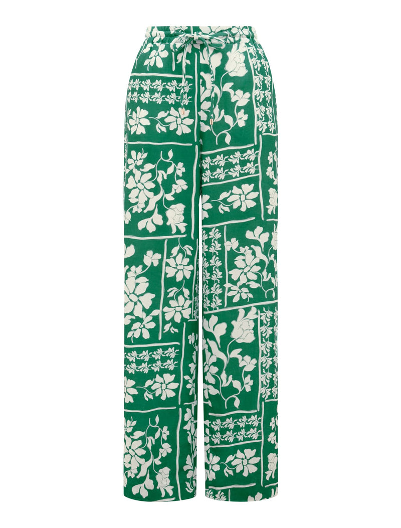 Fallon Printed Wide-Leg Pants Forever New