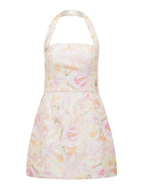 Ellery Printed Halter Mini Dress Forever New
