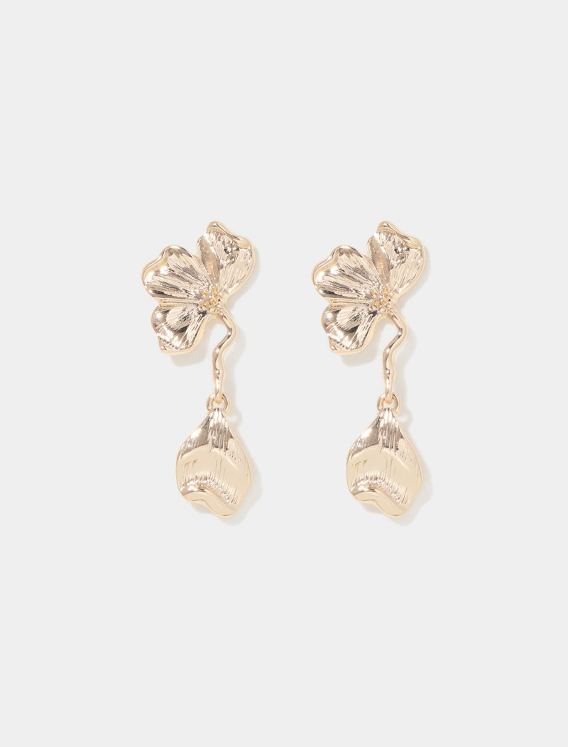 Clio Petal Drop Earrings Forever New