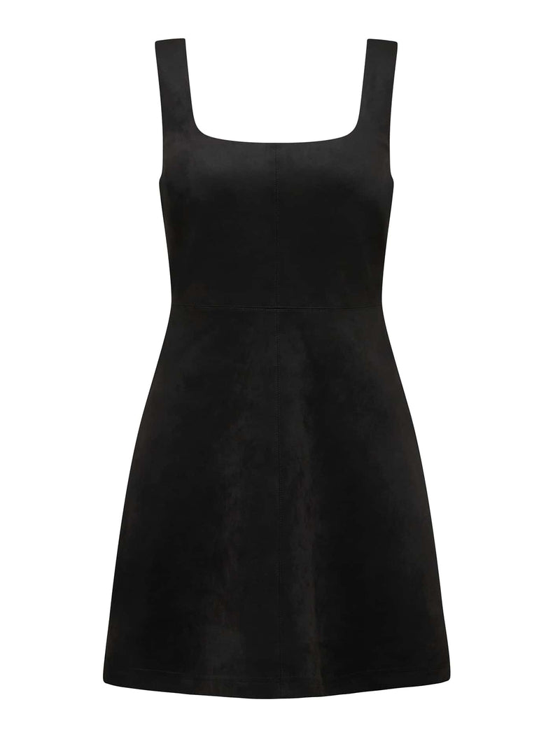 Gracie Suede 2 in 1 Mini Dress Forever New