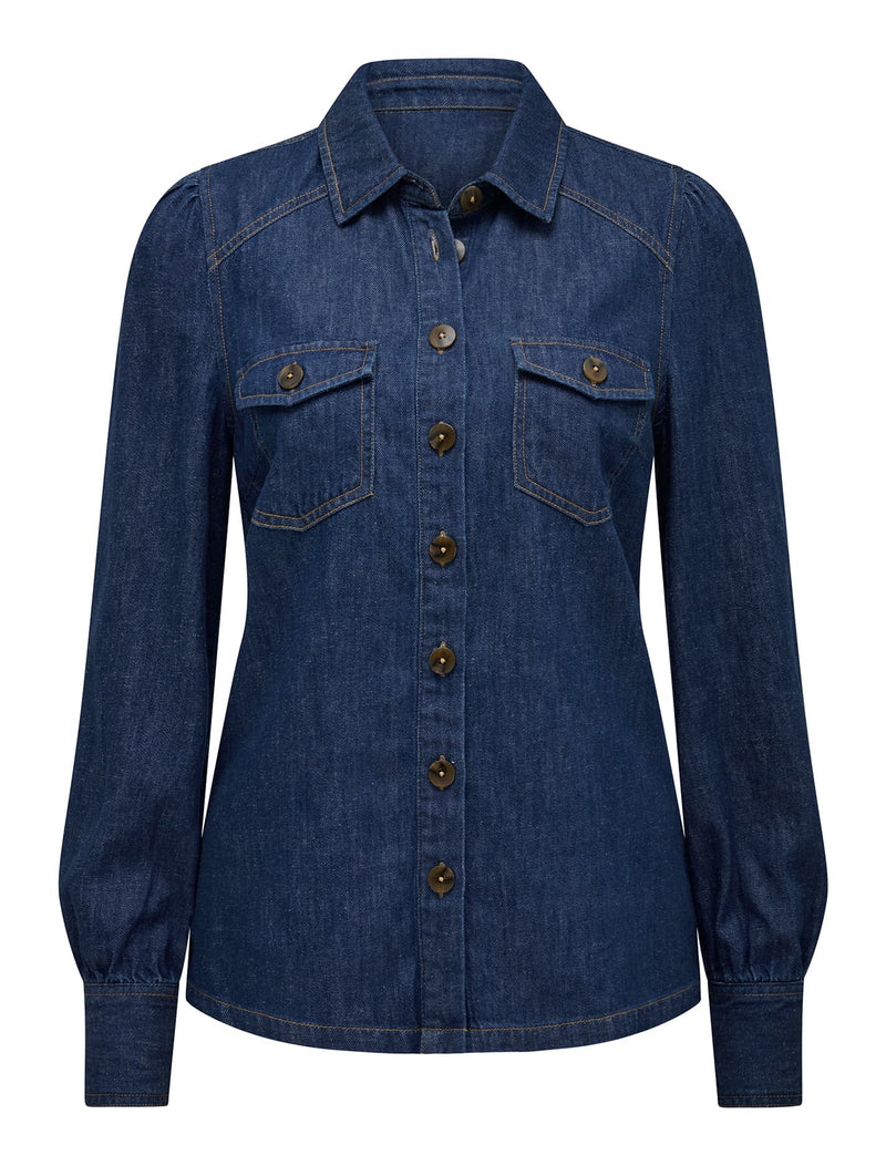 Elizabeth Denim Shirt Forever New