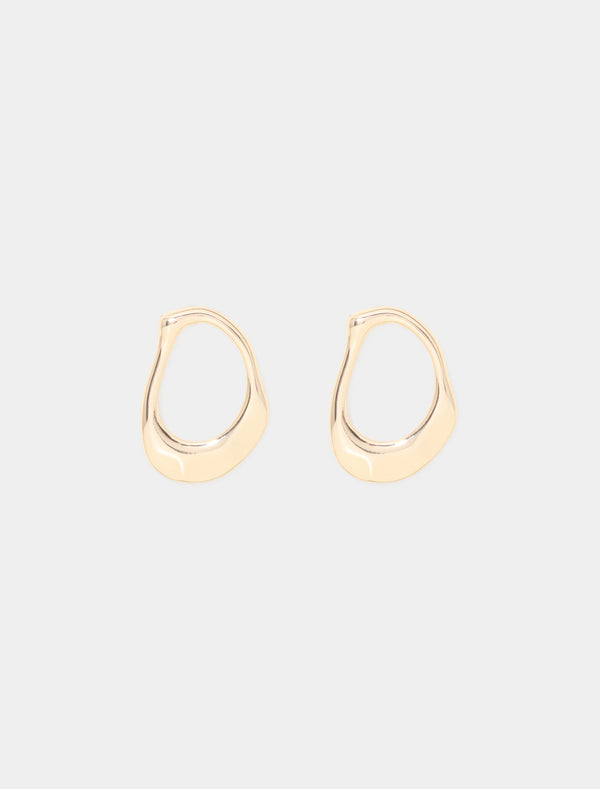 Odessa Organic Loop Earrings Forever New