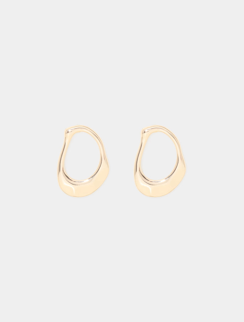 Odessa Organic Loop Earrings Forever New