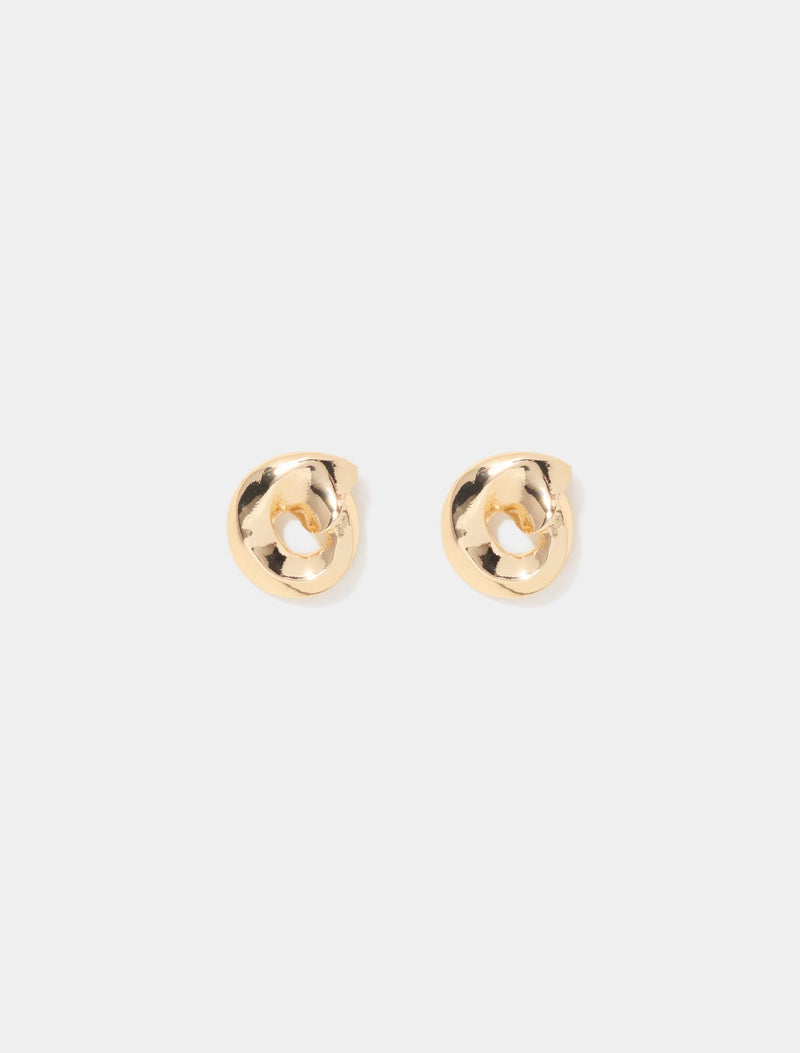 Spencer Swirl Loop Stud Earrings Forever New