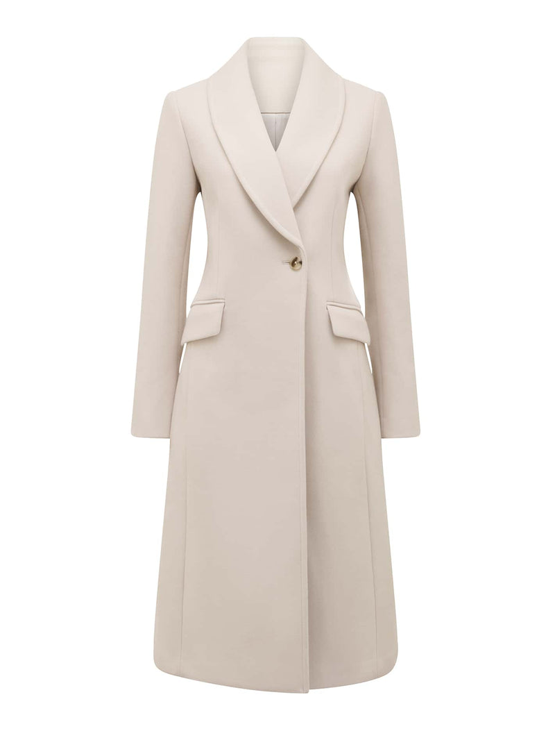 Kristen Shawl Collar Coat Forever New