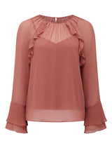 Tori Ruffle Blouse Forever New