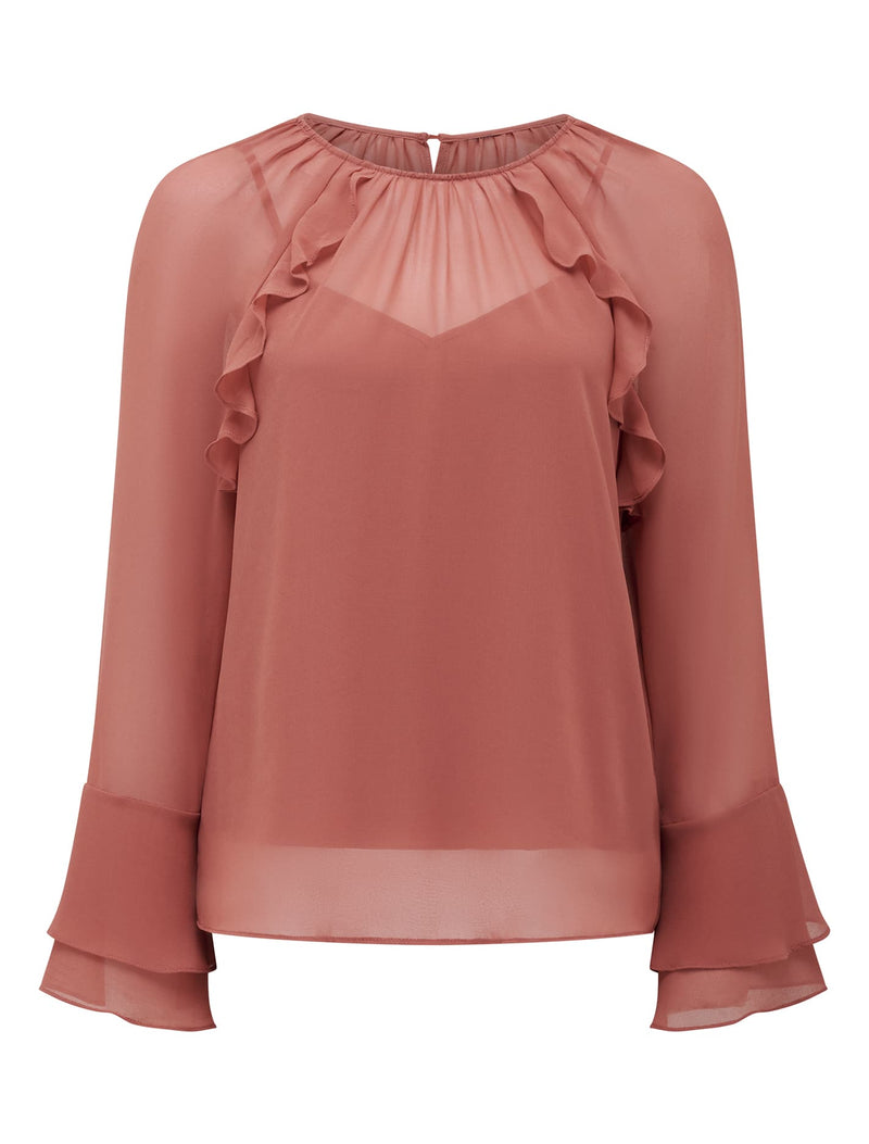 Tori Ruffle Blouse Forever New