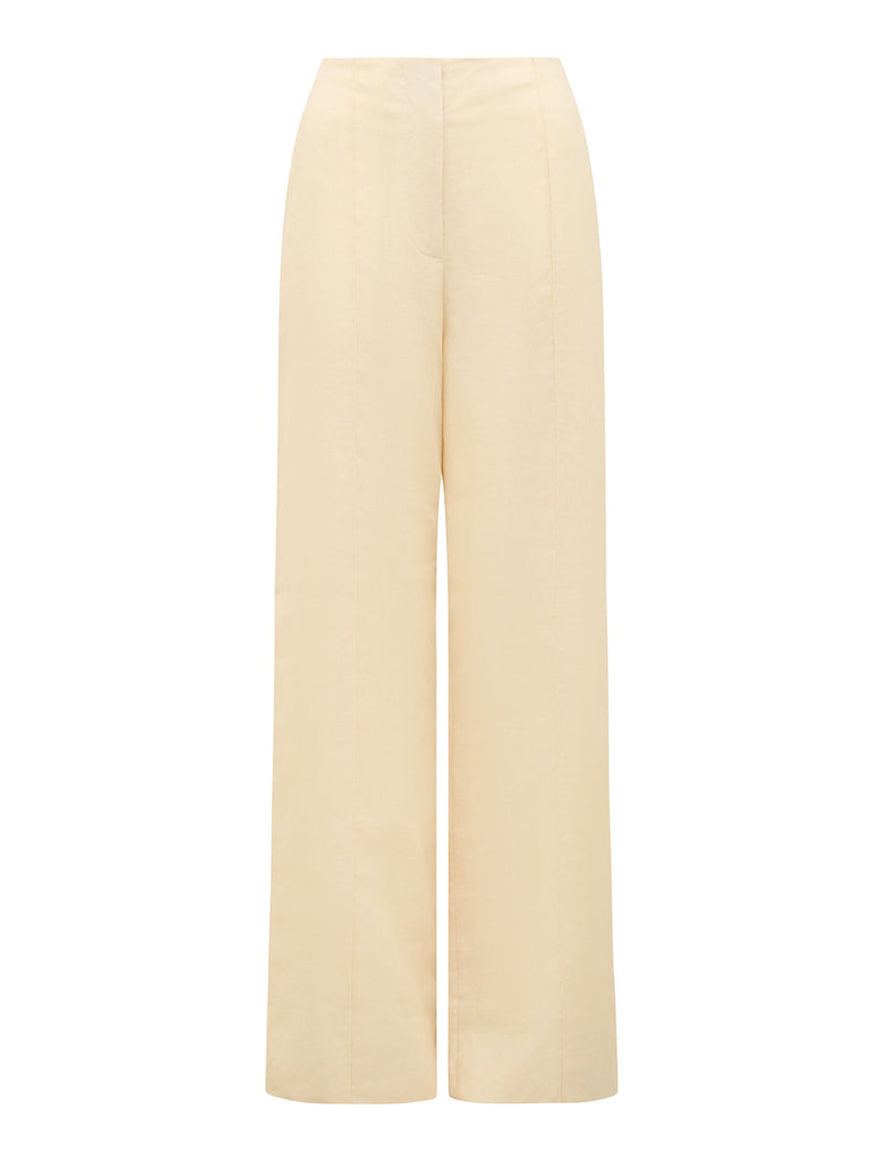 Cynthia Linen Wide Leg Pants Forever New