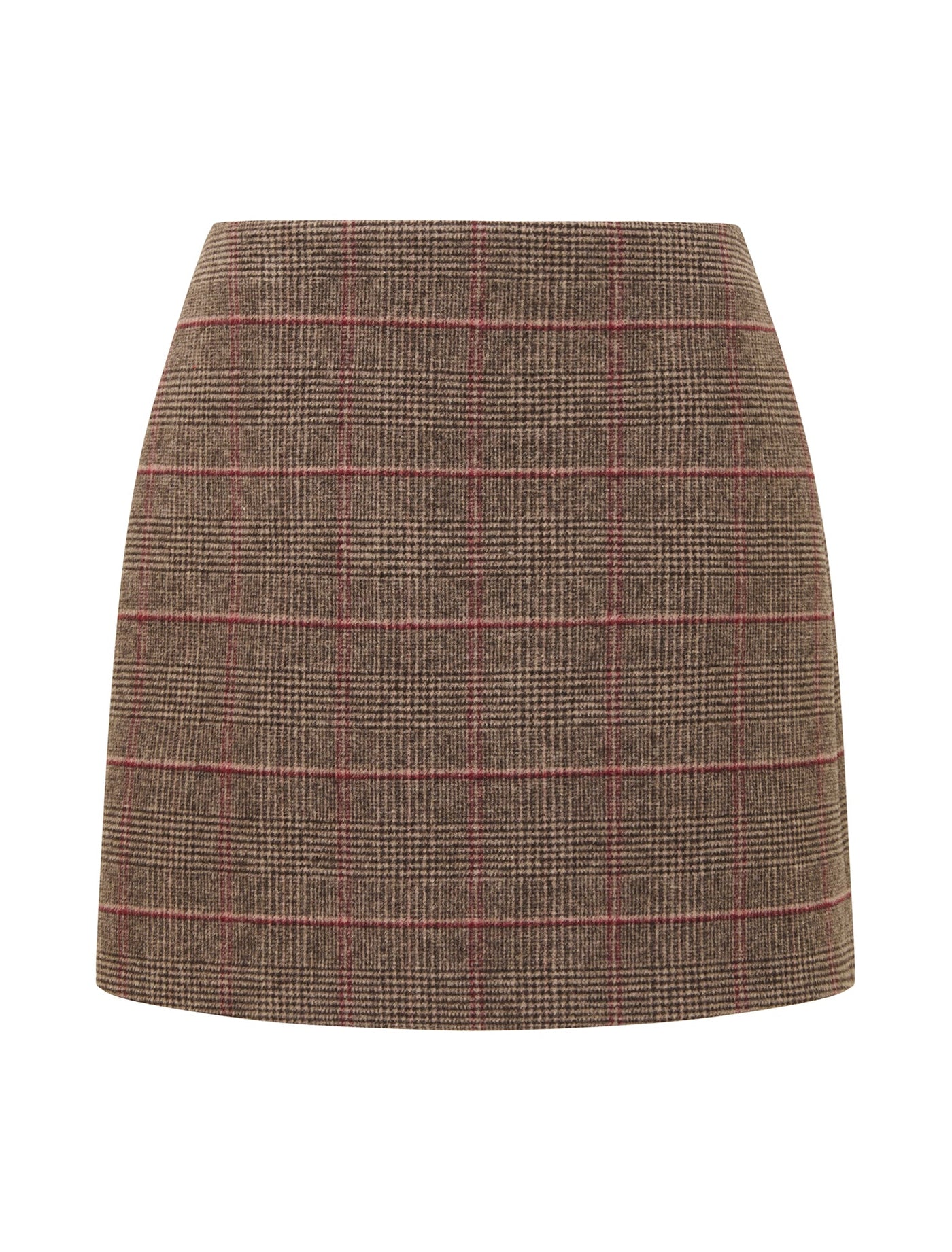 【ZELENA】day check mini skirt Jade Check Mini Skirt Berry Check | Forever New