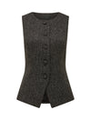 Autumn Textured Waistcoat