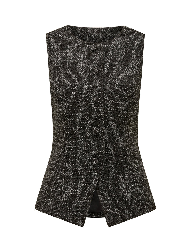 Autumn Textured Waistcoat Forever New