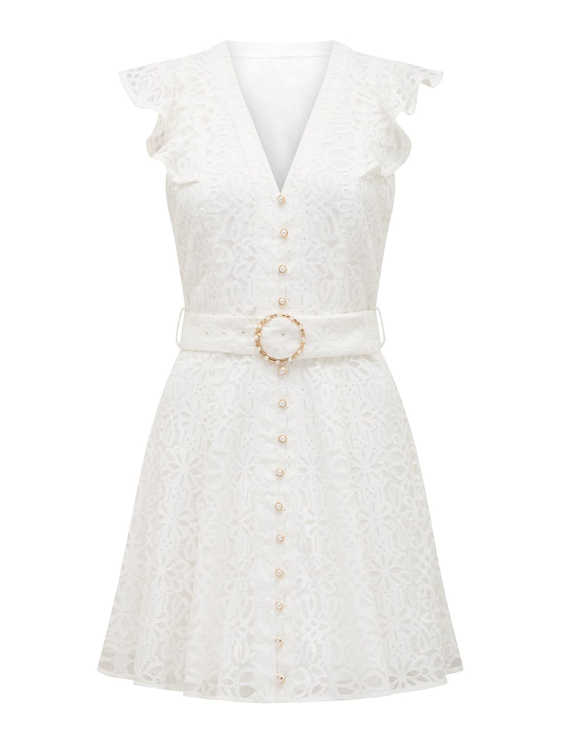 Sinead Petite Lace Mini Dress Forever New