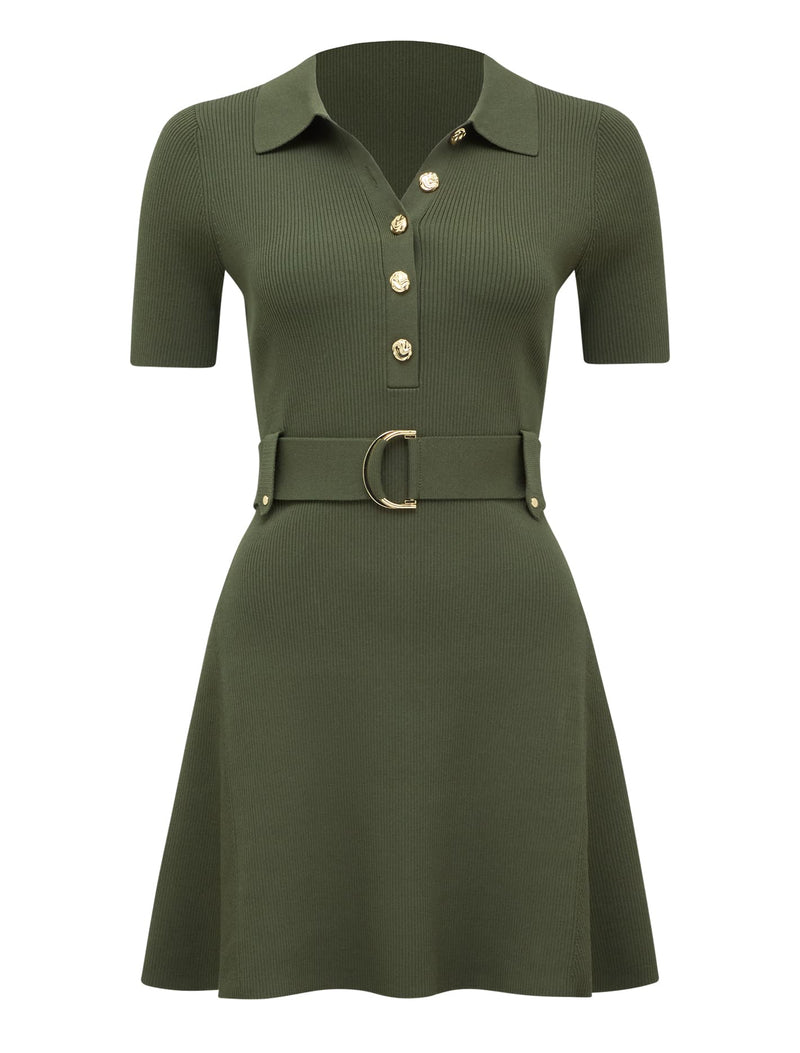 Lilah Utility Mini Dress Forever New