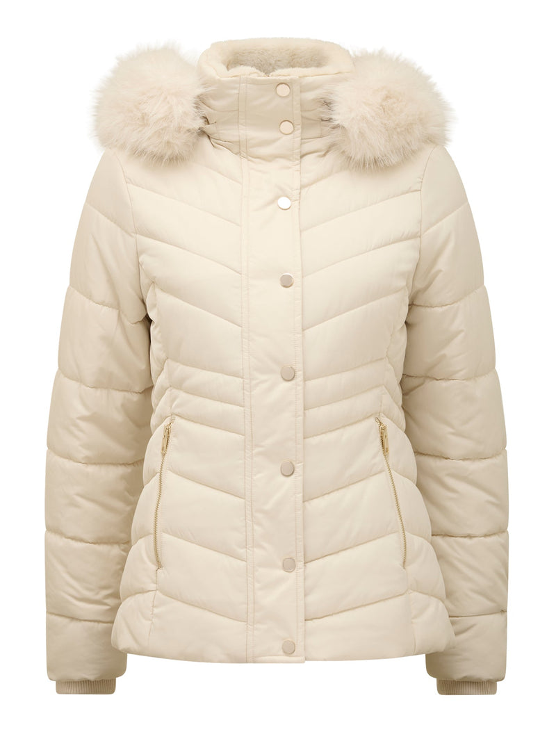 Gina Short Puffa Jacket Forever New