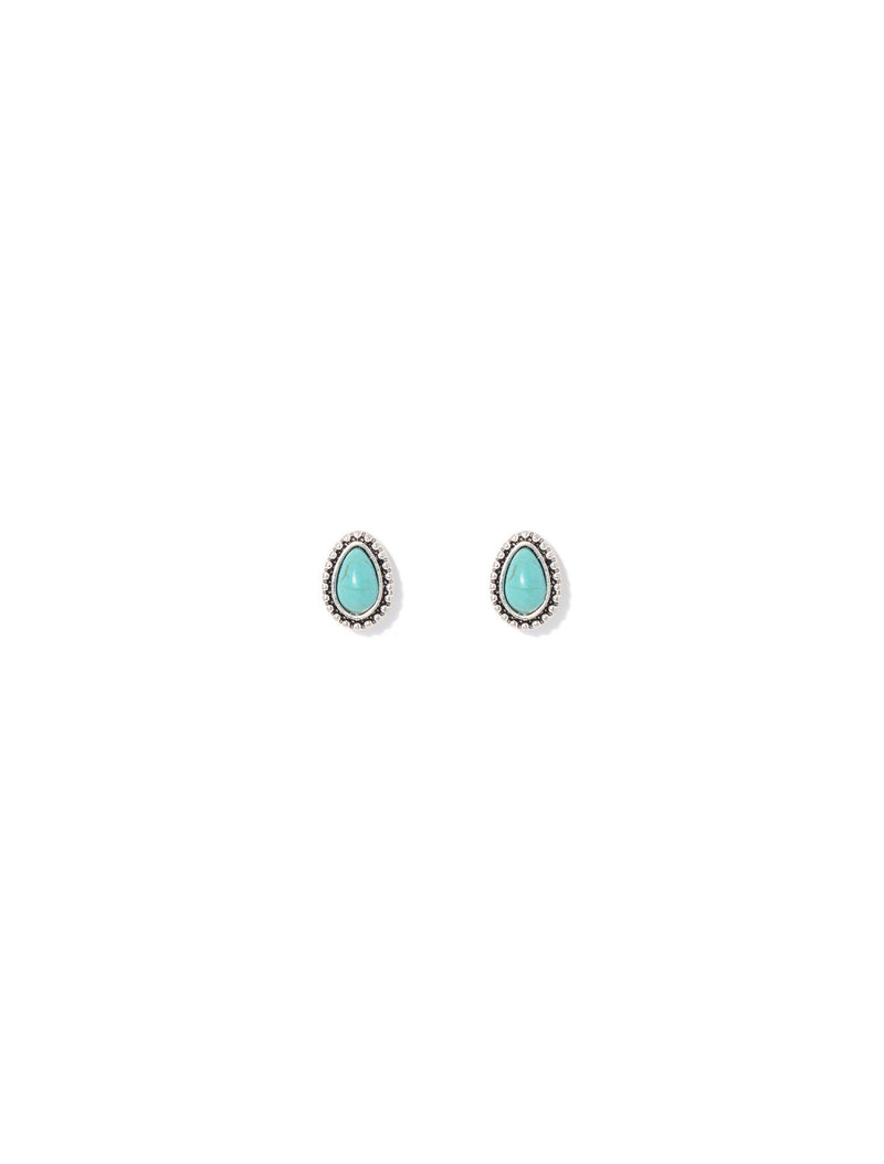 Winslet Western Tear Drop Stud Earrings Forever New