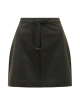Gemma Vegan Leather Mini Skirt Forever New