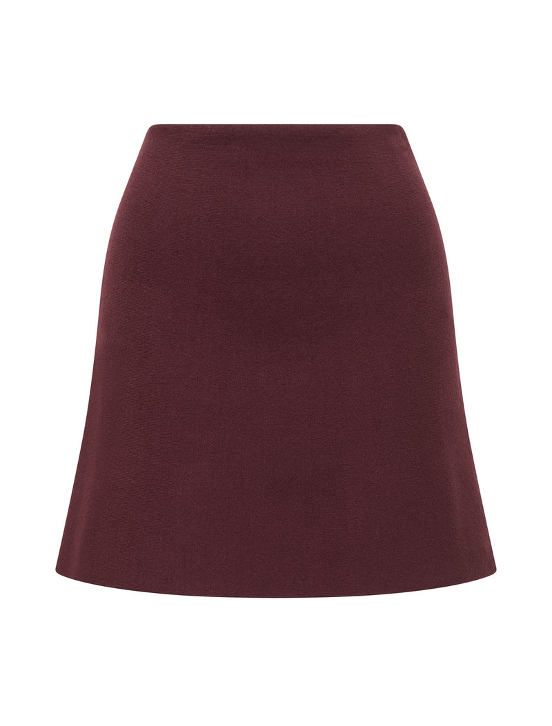 Ally Seam Detail Knitted Skirt Forever New