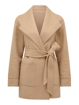 Cami Stitch Detail Felled Coat Forever New