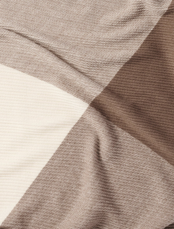 Ruby Pleated Check Scarf Forever New