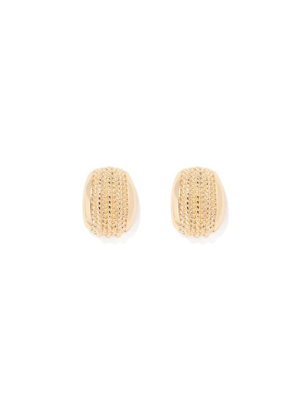 Signature Tansy Texture Stud Earrings Forever New