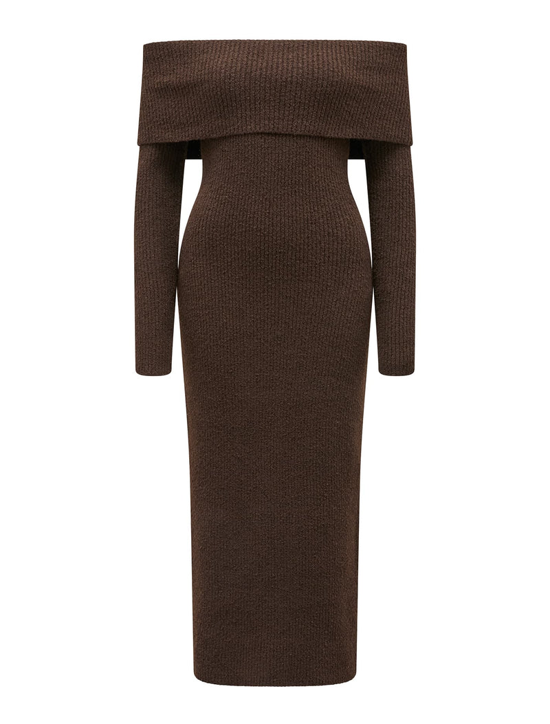 Alexa Boucle Midi Dress Forever New