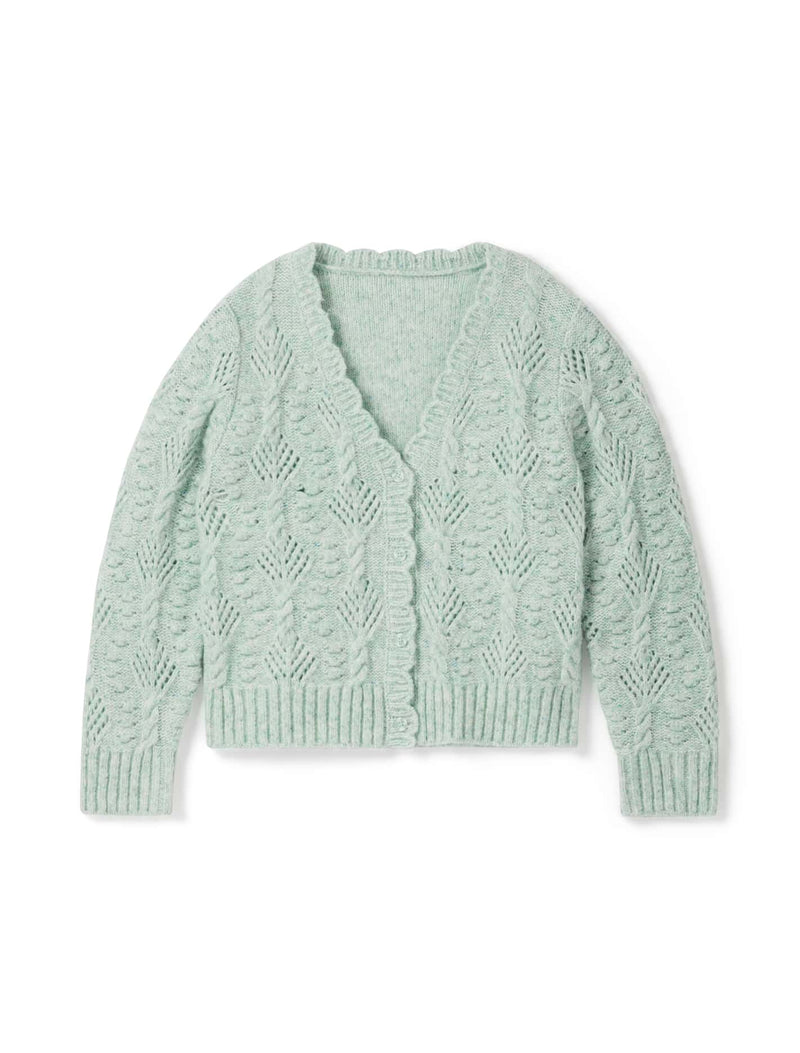 Dorothea Girls Cable Cardigan Forever New