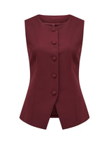 Toni High Neck Waistcoat Forever New