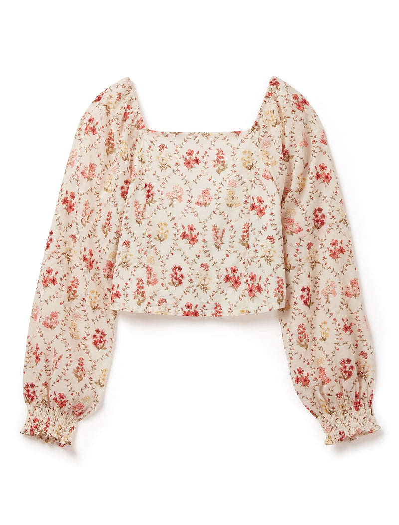 Raleigh Teen Square Neck Top Forever New