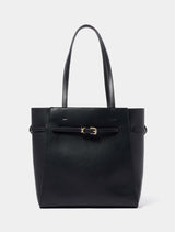 Rhiannon Buckle Tote Bag 0 Black Forever New