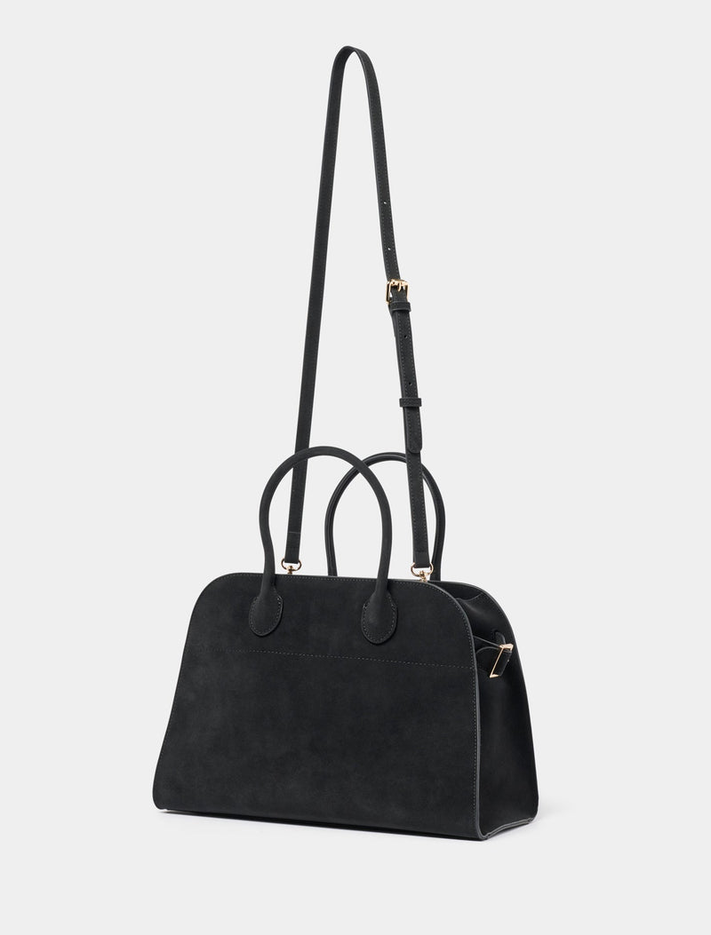 Lacey Faux Suede Bowler Bag Forever New