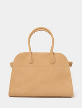 Lacey Faux Suede Bowler Bag 0 Caramel Forever New