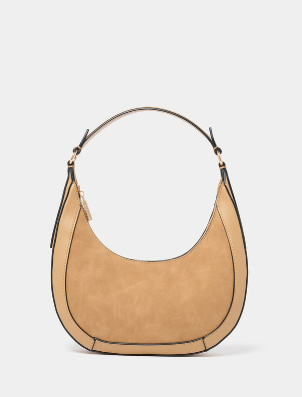 Alana Panel Hobo Bag 0 Camel Forever New