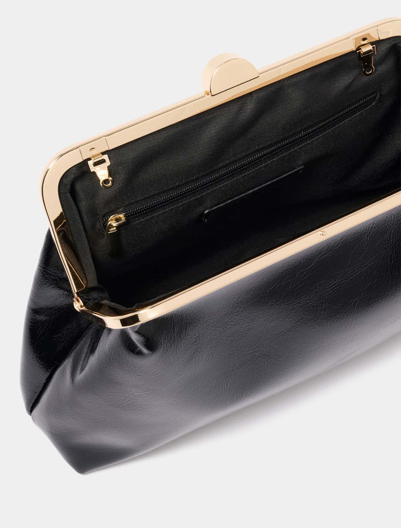 Chloe Curve Frame Clutch Forever New