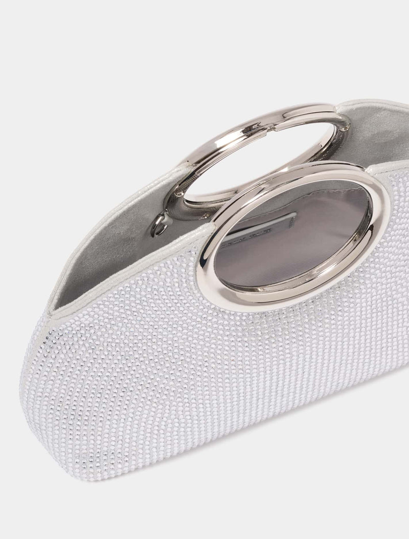 Rachel Round Handle Sparkle Clutch Forever New