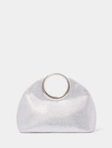 Rachel Round Handle Sparkle Clutch