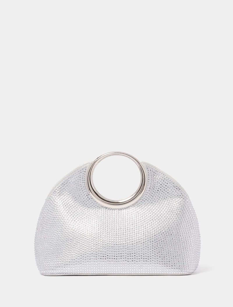 Rachel Round Handle Sparkle Clutch